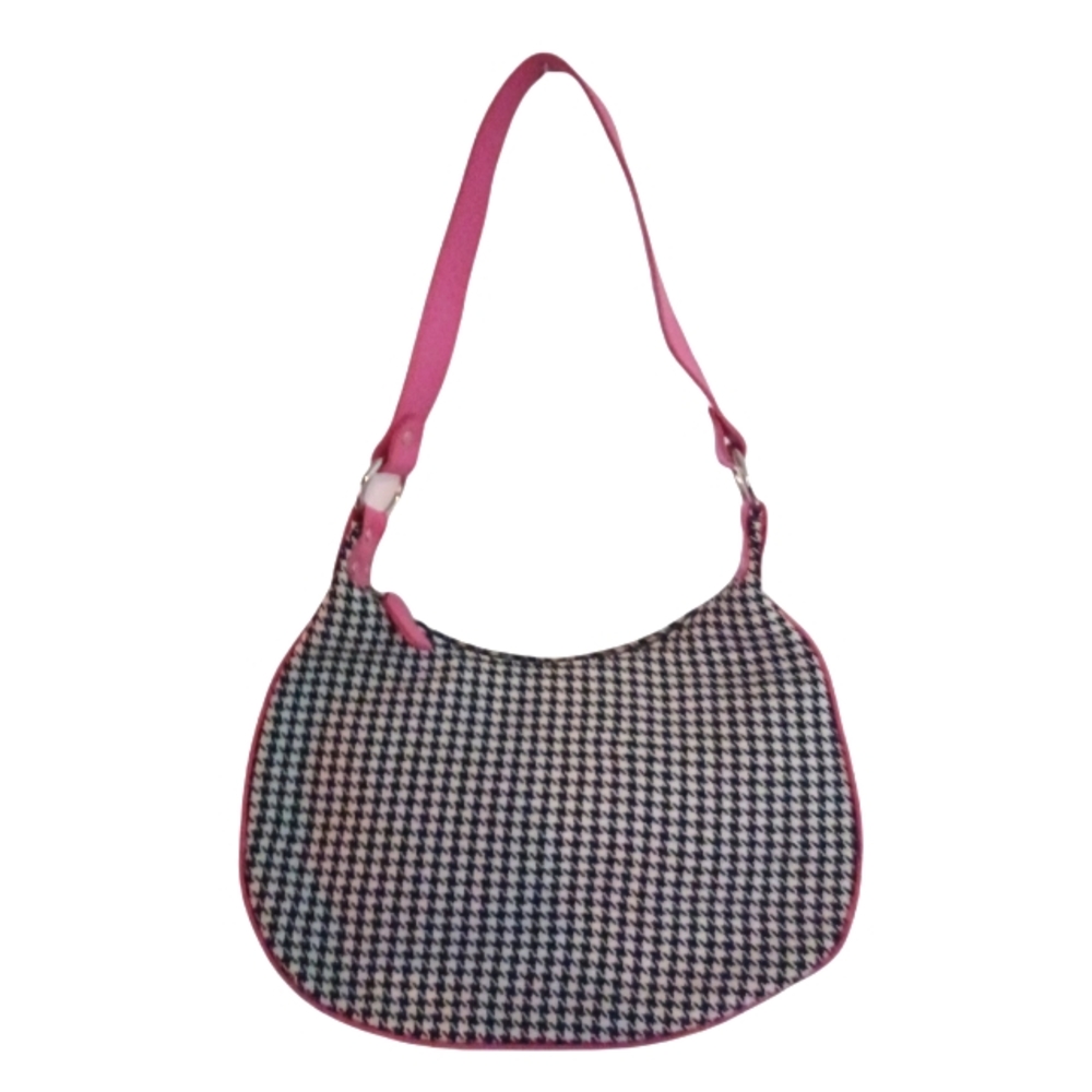 Braciano Houndstooth Shoulder Bag